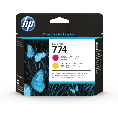 HP Cabeça de Impressão DesignJet 774 Magenta Amarelo