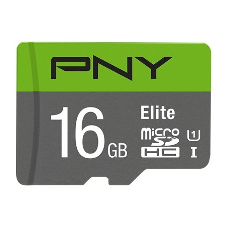 PNY Elite microSDHC 16GB UHS-I Klasse 10