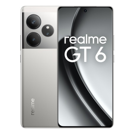 realme GT 6 17,2 cm (6.78") Doppia SIM Android 14 5G USB tipo-C 16 GB 512 GB 5500 mAh Argento