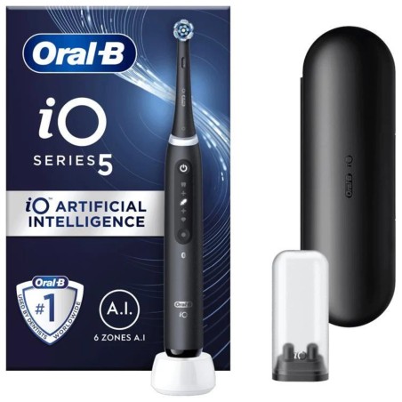 Oral-B IOSERIES5BL escova de dentes elétrica Adulto Escova de dentes vibratória Preto