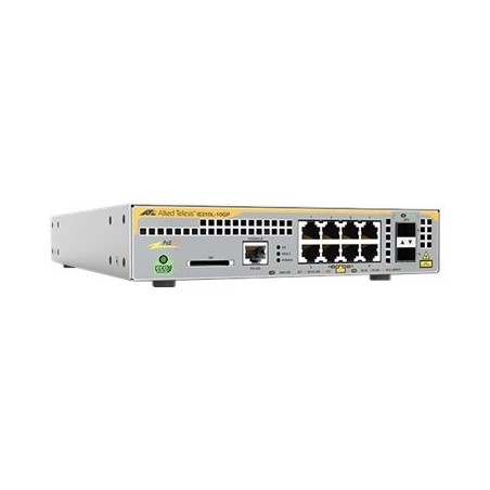 Allied Telesis AT-IE210L-10GP-60 Managed L2 Gigabit Ethernet (10 100 1000) Power over Ethernet (PoE) Grijs