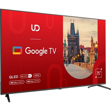 UD 75  TV 75QGU8210S 4K Ultra HD  Q-LED  DVB-T/T2/C