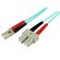 StarTech.com A50FBLCSC1 Cable de fibra óptica e InfiniBand 1 m LC SC Turquesa