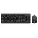 Philips 2000 series SPT6207BL 00 tastiera Mouse incluso Universale USB QWERTY Inglese Nero