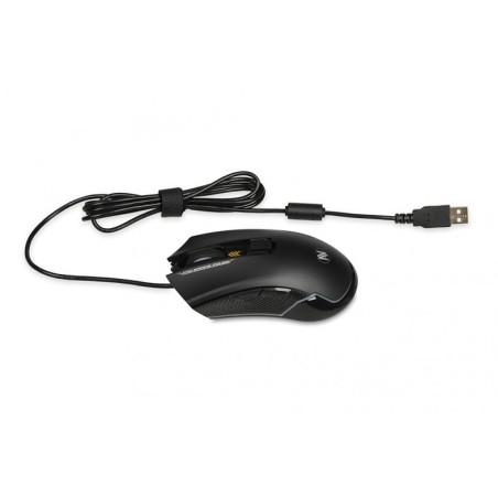 iBox AURORA A-3 ratón Juego mano derecha USB tipo A Óptico 6200 DPI