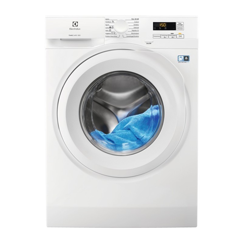 Image of Electrolux EW5F8W lavatrice Caricamento frontale 8 kg 1151 Giri/min Bianco