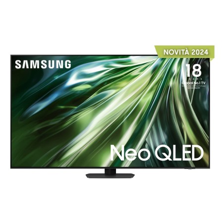 Samsung TV Neo QLED 4K 55" QE55QN90DATXZT Smart TV Wi-Fi Titan Black 2024, Processore NQ4 AI GEN2, Tecnologia Quantum Matrix,
