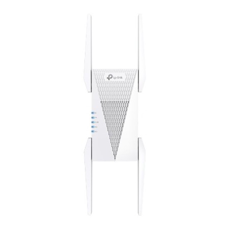TP-Link RE815XE système Wi-Fi maillé Tri-bande (2,4 GHz   5 GHz   6 GHz) Wi-Fi 6 (802.11ax) Blanc 1 Externe