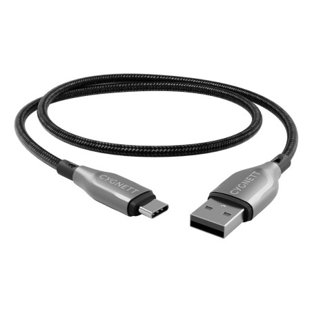 Cygnett CY4683PCUSA cabo USB 2 m USB 2.0 USB A USB C Preto