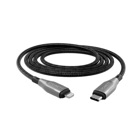 Cygnett CY4666PCCCL cable de conector Lightning 0,5 m Negro