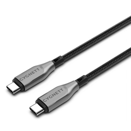 Cygnett CY4676PCTYC cabo USB 2 m USB 2.0 USB C Preto