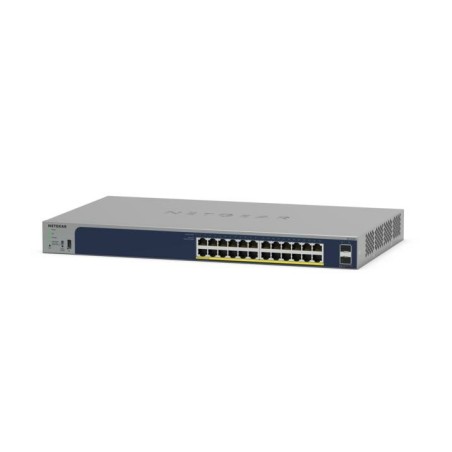 NETGEAR GS724TPv3 Gestionado L2 Gigabit Ethernet (10 100 1000) Energía sobre Ethernet (PoE) Gris