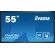 iiyama T5562AS-B1 Signage-Display Interaktiver Flachbildschirm 138,7 cm (54.6") VA 500 cd m² 4K Ultra HD Schwarz Touchscreen
