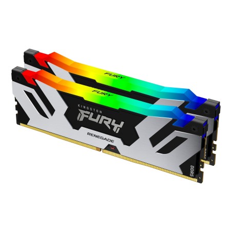 Kingston Technology FURY 32 Go 6 400 MT s DDR5 CL32 DIMM (Kits de 2 ) Renegade RGB