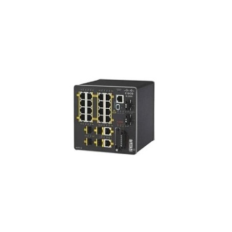 Cisco IE-2000-16TC-G-N netwerk-switch Managed L2 Fast Ethernet (10 100) Zwart