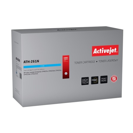 Activejet ATH-261N Tonerkartusche (Ersatz für HP CE261A Höchste 11000 pages cyan)
