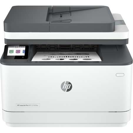 HP LaserJet Pro 3102fdw Draadloos Multifunction Zwart-wit Printer, Kopieerapparaat, scanner dubbelzijdig