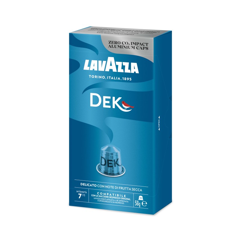 Lavazza Capsule Compatibili Nespresso Dek, 10 Capule