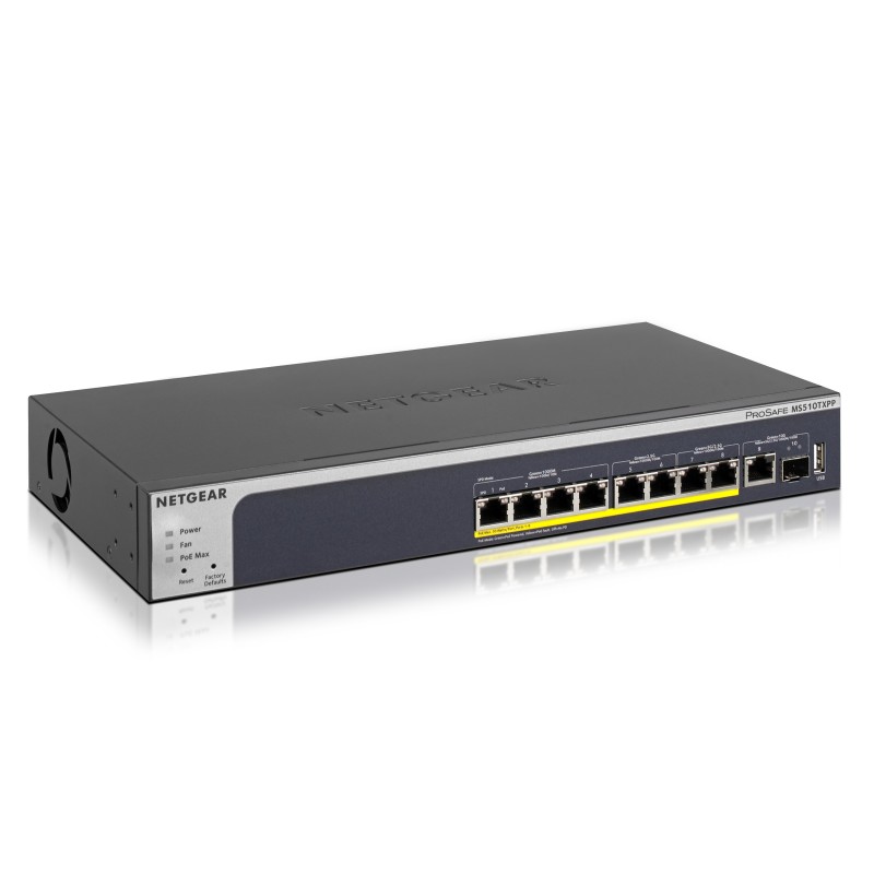 NETGEAR MS510TXPP Gestito L2/L3/L4 10G Ethernet (100/1000/10000) Supporto Power over Ethernet (PoE) Grigio