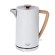 Adler AD 1347W bouilloire 1,5 L 2200 W Blanc, Bois