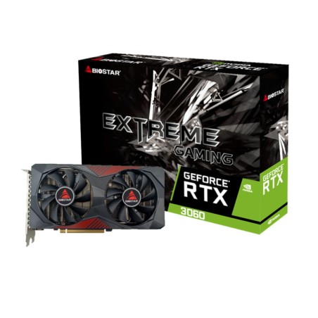 Biostar VN3606RML9 placa de vídeo NVIDIA GeForce RTX 3060 12 GB GDDR6