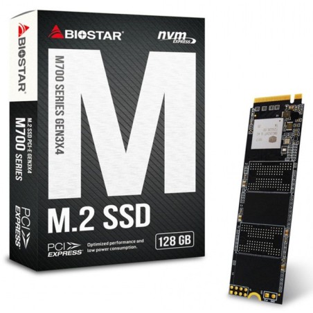 Biostar M700 128 GB M.2 PCI Express 4.0 NVMe