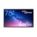 Optoma 5753RK tableau blanc interactif 190,5 cm (75") 3840 x 2160 pixels Écran tactile