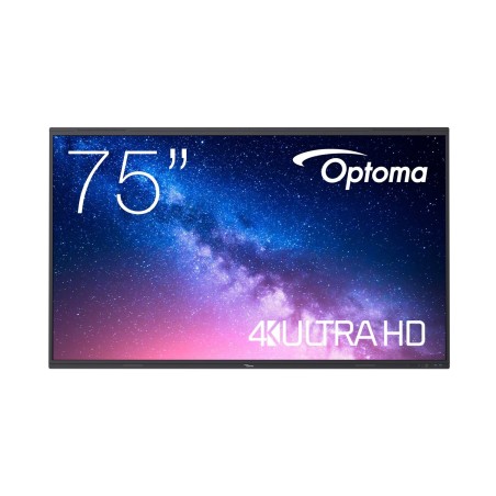 Optoma 5753RK interactief whiteboard 190,5 cm (75") 3840 x 2160 Pixels Touchscreen