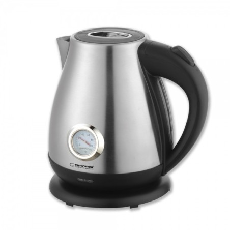 Esperanza EKK029 bouilloire 1,7 L 2200 W Noir, Acier