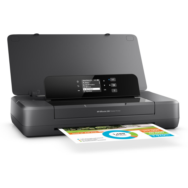 PSK MEGA STORE - HP Officejet Stampante portatile 200. Color, per