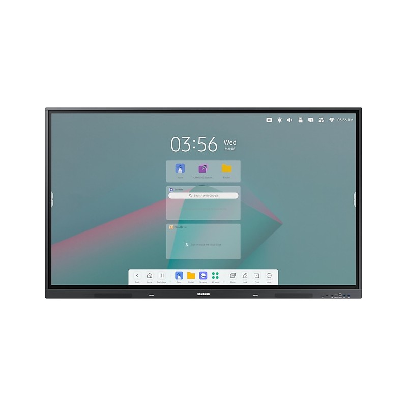 PSK MEGA STORE - Samsung WA65C lavagna interattiva 165.1 cm (65) 3840 x  2160 Pixel Touch screen Nero - 8806094981872 - SAMSUNG - 992,90 €