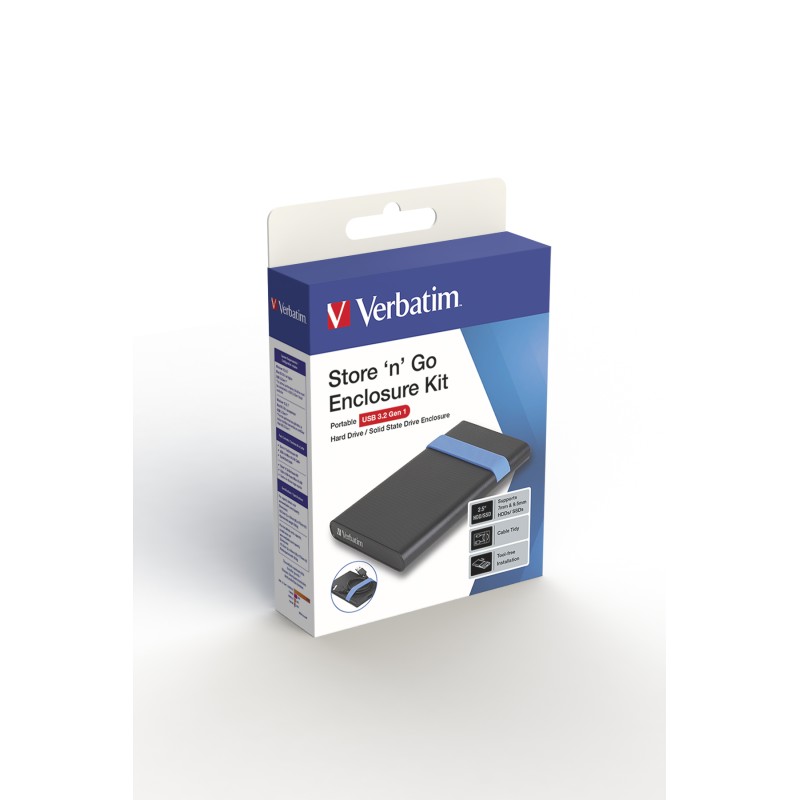 Verbatim Store 'n' Go Enclosure Kit - Boîtier disque dur - Garantie 3 ans  LDLC