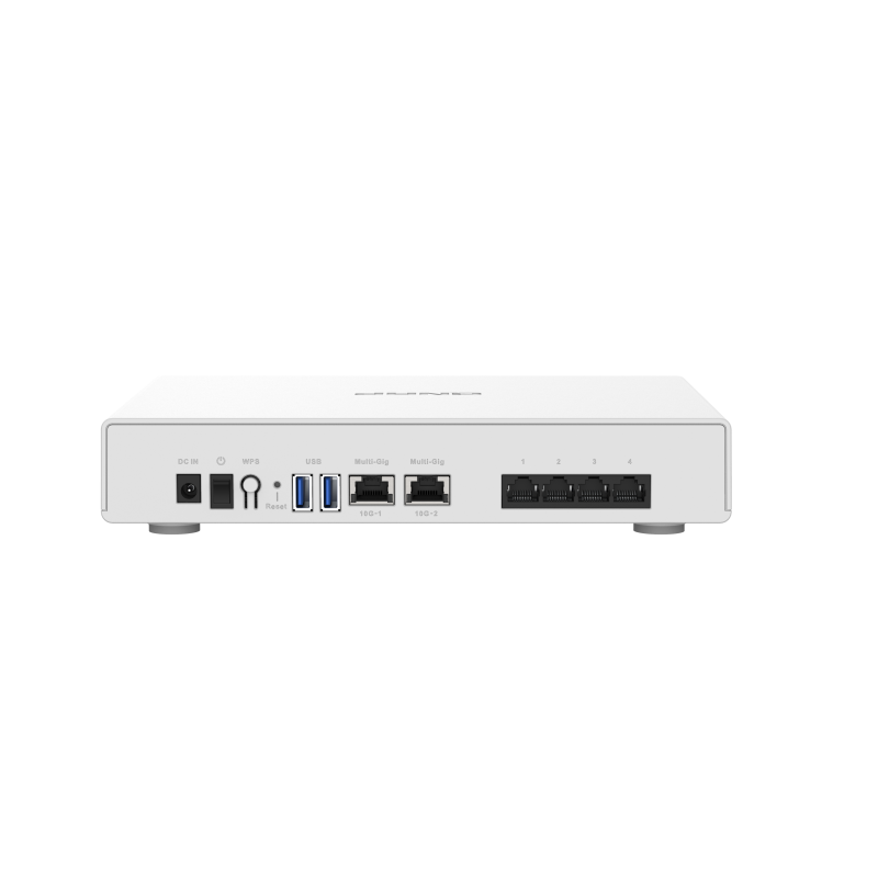 PSK MEGA STORE - QNAP QHora-301W router wireless 10 Gigabit Ethernet  Dual-band (2.4 GHz/5 GHz) Bianco - 4713213517840 - QNAP - 244,85 €