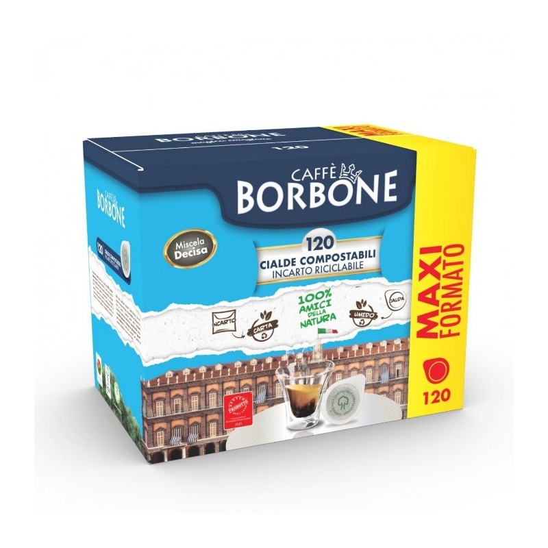 Caffè Borbone Pod Decisive Blend - paquet de 120 pièces