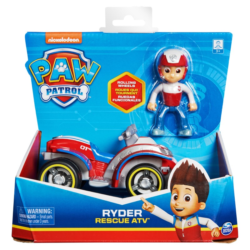 Spin Master PAW Patrol Paw Patrol Ryder's Rescue Quad Véhicule et