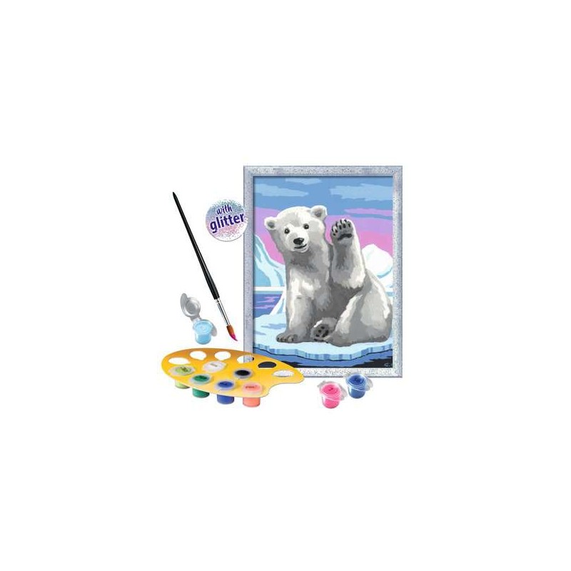 PSK MEGA STORE - Ravensburger CreArt Pawesome Polar Bear Colore per kit di  verniciatura in base ai numeri - 4005556200795 - Ravensburger - 12,27 €