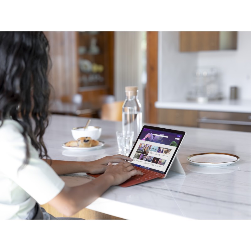 Microsoft Surface Go 3 64 GB 26,7 cm (10.5) Intel® Pentium® Gold 4 GB  Wi-Fi 6 (802.11ax) Windows 10 Pro Platino