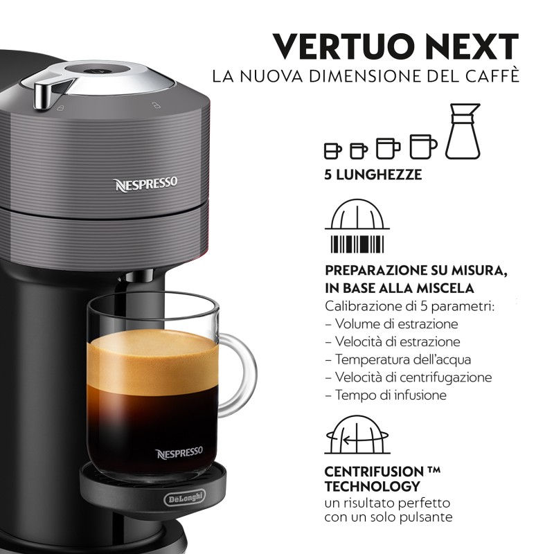 Nespresso Vertuo Next Macchina da caffè da De'Longhi Bianco compra